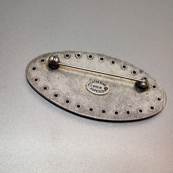 Vintage Art Nouveau Style pin by Catherine Popesco France - Picture 9 of 13